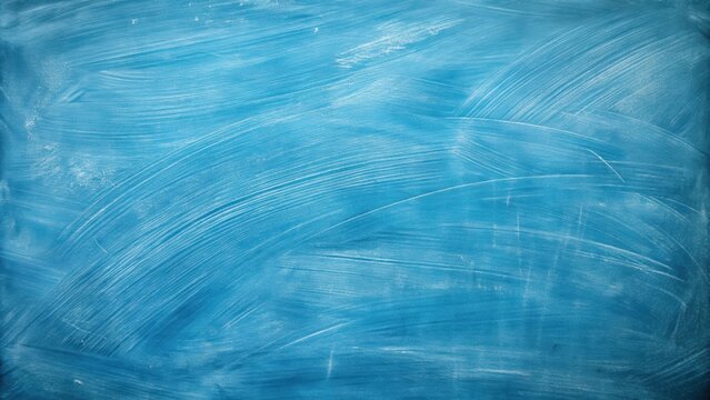Abstract blue chalkboard background with scribbles and scratches, abstract, blue, chalkboard, background, texture, grunge