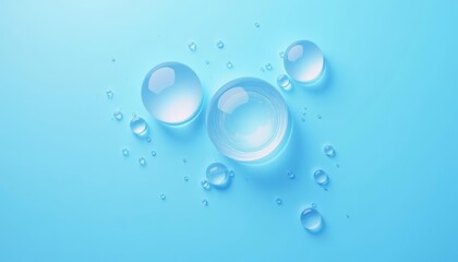  Clear and Clean  A Drop of Freshness