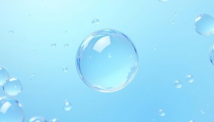  Ethereal Bubbles in a Blue Sky