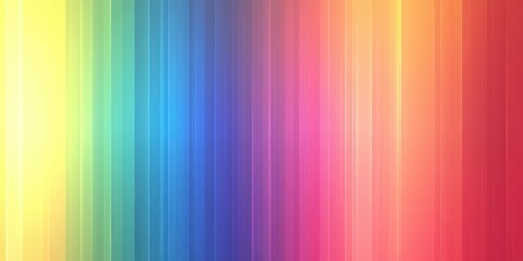 Abstract Rainbow Gradient of Vertical Stripes