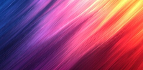 Fototapeta premium Abstract Diagonal Lines with Gradient Color Transition from Blue to Orange