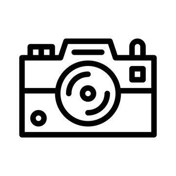recommend clip art: photography camera line icon