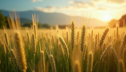  Harvesting the golden bounty of natures fields