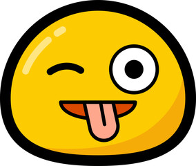 Cute Emoji Emoticon Illustration