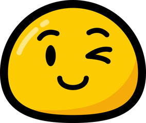 Cute Emoji Emoticon Illustration