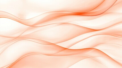 Monochrome abstract in light peach, subtle textures with soft curves, Watercolor style
