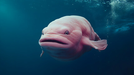 a blob fish isolated