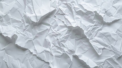 Fototapeta premium Crumpled paper poster texture background generative ai