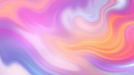 Obraz premium Colorful abstract swirls of pink, purple, and orange blend beautifully in a dreamy pattern during sunset hours