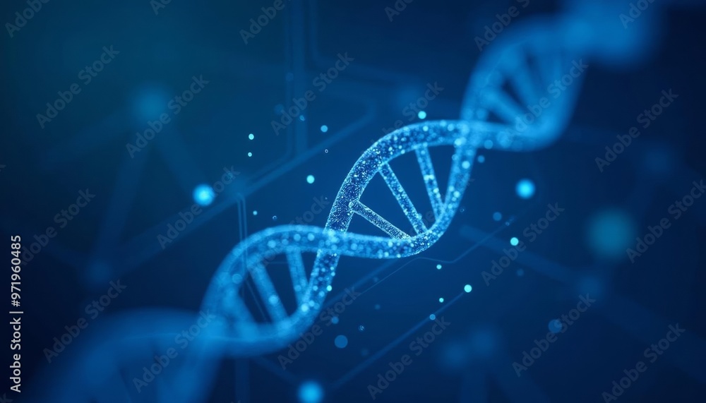 Aufkleber exploring the blueprint of life dna and its intricate code