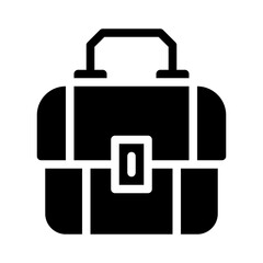 briefcase glyph icon