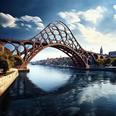 Obraz premium the AI Image Generator, Harbour Bridge