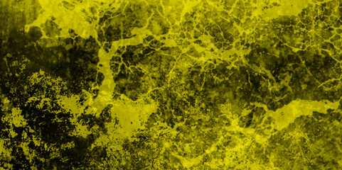 Bright and light yellow dynamic grunge paper texture abstract background, stucco wall texture dirty yellow old grunge texture colorful modern abstract watercolor black background for your design.