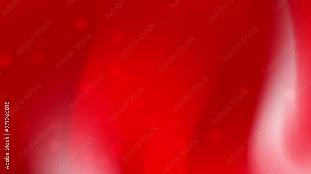 Aufkleber red gradient background with abstract blurry circles and bright white light. ideal for festive desig