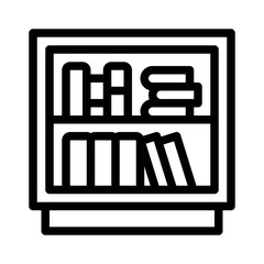 ibrary line icon