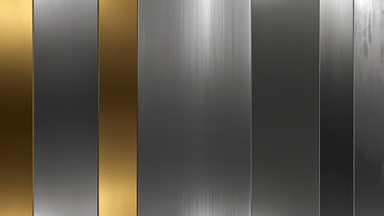 Sleek Metallic Reflections