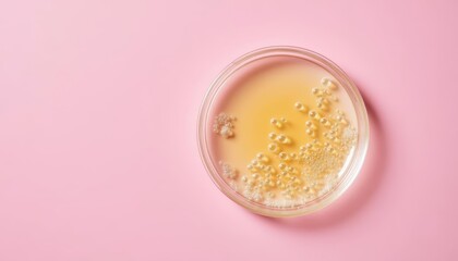  Microscopic life in a petri dish