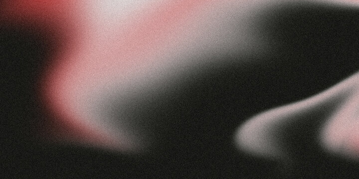 Fototapeta A fluid, liquid abstract background with a flowing red and black gradient. This wallpaper features noise and a grainy texture, dreamlike ambiance.