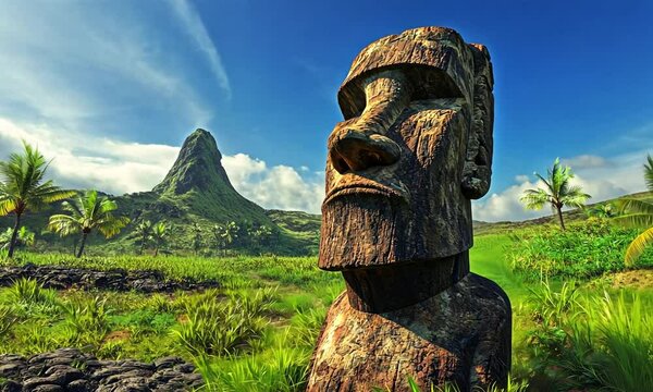 Moai Statue, Easter Island