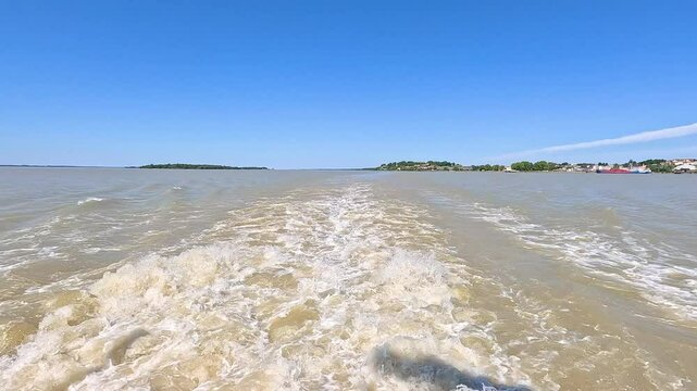 Boat Ride on Blaye River