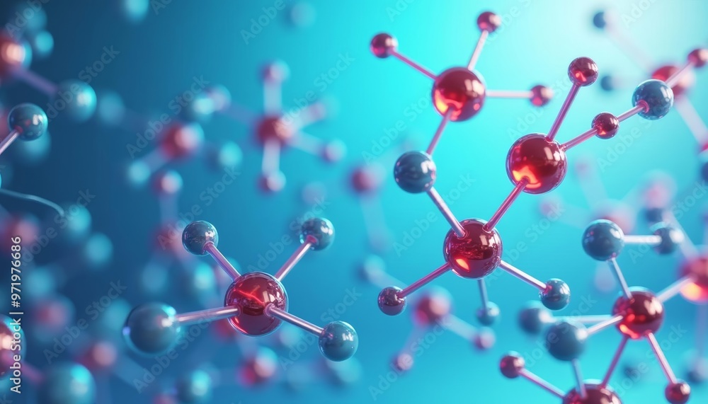 Poster molecular structure the building blocks of life
