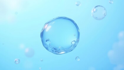  Bubbling with Joy  A Soothing Blue Bubble Bath