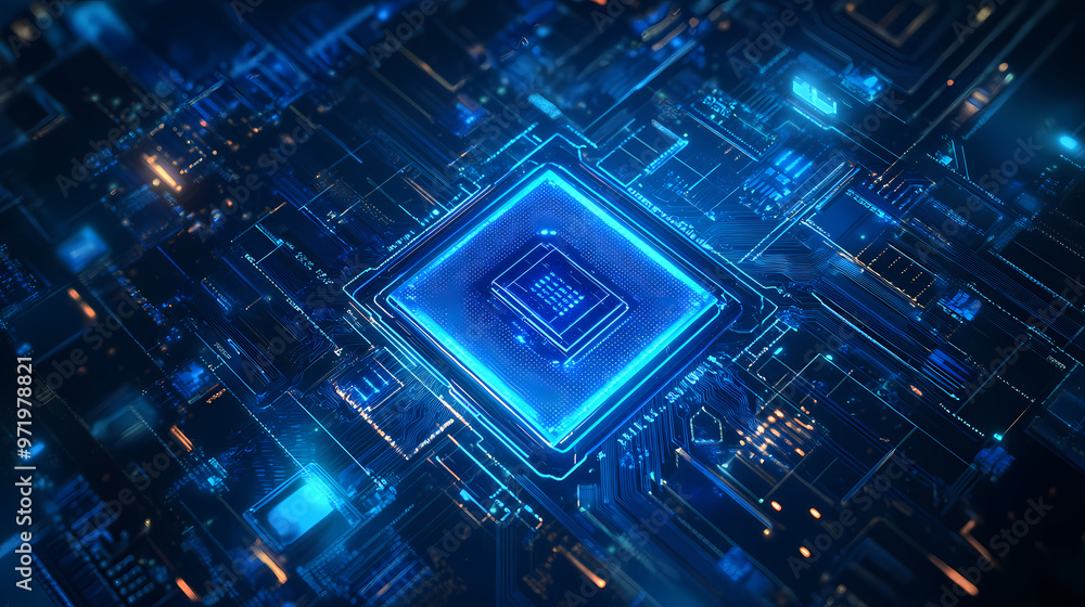 Poster chip circuit system in future technology