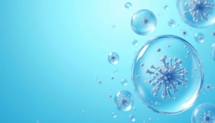  Bubbles and snowflakes  A winter wonderland