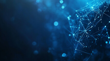 Abstract blue vector background with lines square gradation 