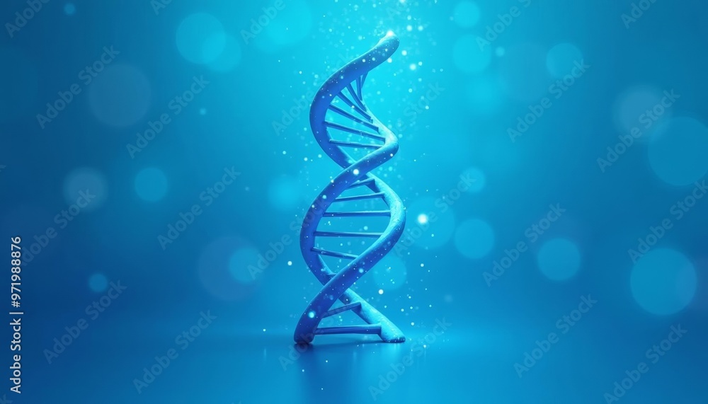 Poster exploring the dna code a journey into the depths of lifes blueprint