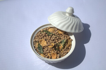 Sagu Lemak Asli Sarawak with different flavour such as salted egg, peanut and anchovies. Sagu Sago Medong Dalat Sarawak. Makanan tradisional sarawak