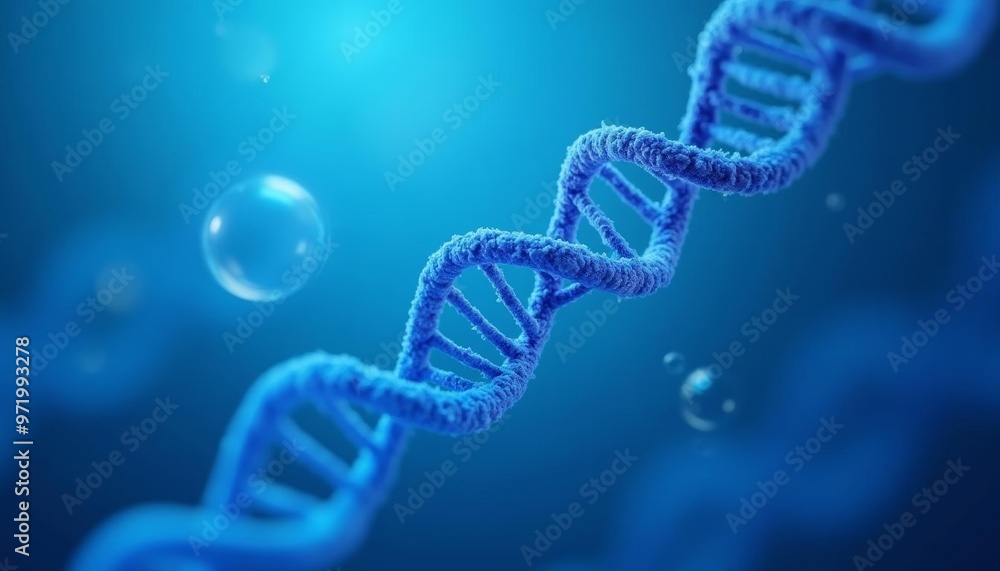 Poster exploring the secrets of life dna and its double helix structure
