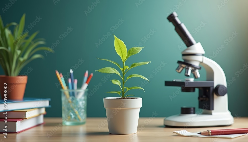 Poster exploring the wonders of nature with science and curiosity