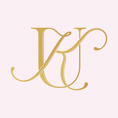 KU, UK, logo KU, Letter KU, monogram KU, vector, logo, Wedding Monogram Initials, Wedding Logo,Wedding Monogram, Logo Design