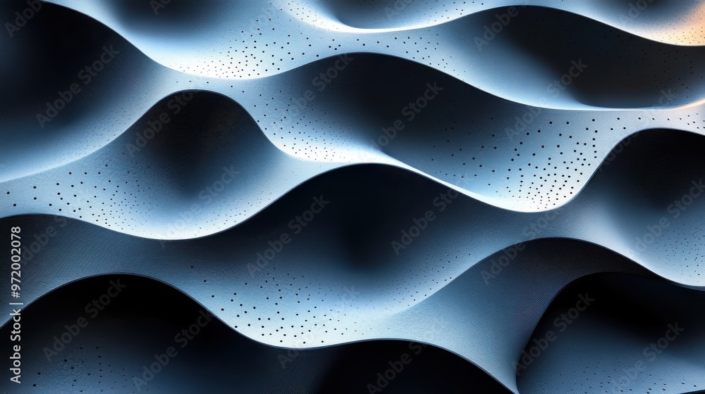 Poster looping animation abstract modern backgroun seamless pattern black gol geometric shapes twisting
