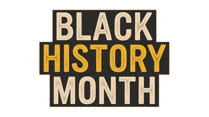 Obraz premium Black History Month, Generative ai.