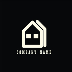 A home logo symbolizes the essence of comfort, security, and belonging, representing a place where foundations are built and memories are cherished.