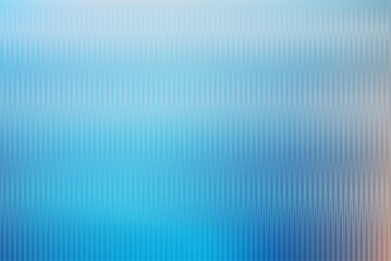 Ribbed glass effect texture with shimmering blue, this year's trendy design