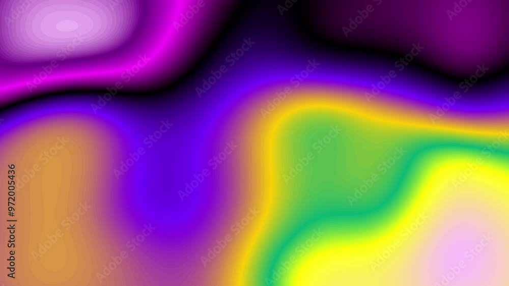 Wall mural abstract colorful blurred gradient smooth motion background. smooth color transition animation.