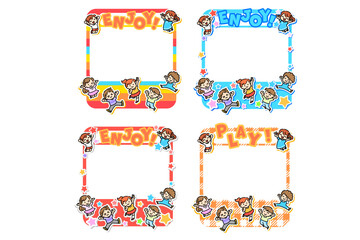 子供　ジャンプ　フレーム　セット