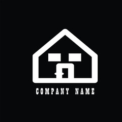 A home logo represents the heart of family and comfort, reflecting the warmth and security found within its walls.