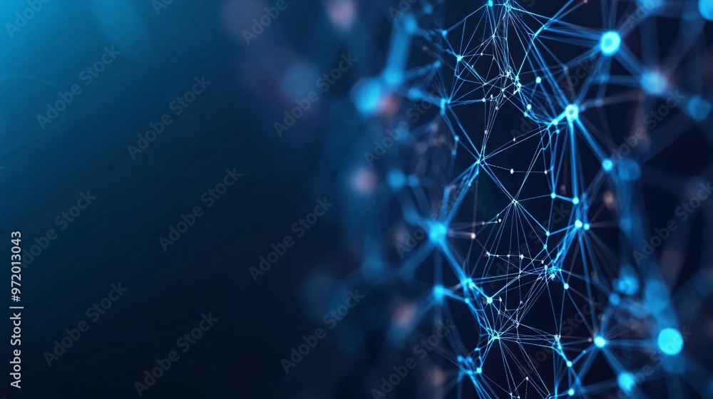 Poster ai and blockchain revolutionizing decentralized finance - enhancing transparency and innovation in c