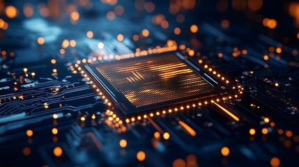 Cutaway view of beryllium copper board, heat dissipation layers exposed, glowing heat map overlay, annotated points of durability, Futuristic holographic display, Blue neon with copper tones