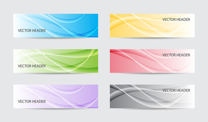 Art soft colors concept design elements headers