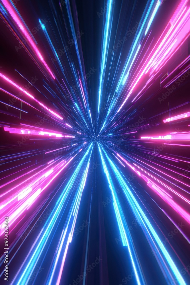 Aufkleber experience an abstract background that fuses troninspired aesthetics with cosmic elements and vibran