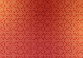 Circle orange pattern line modern art background