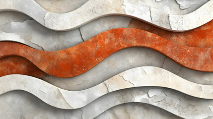 Obraz premium Abstract Wavy Stone Texture Background