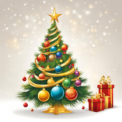 Christmas tree for Christmas festival
