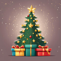 Christmas tree for Christmas festival