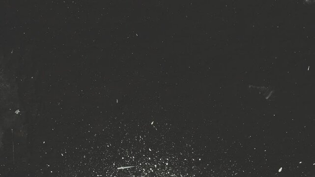 Abstract film grain background stop motion. Dirty scratch backdrop template. Dark rough graphic element. Noisy overlay grunge animation.